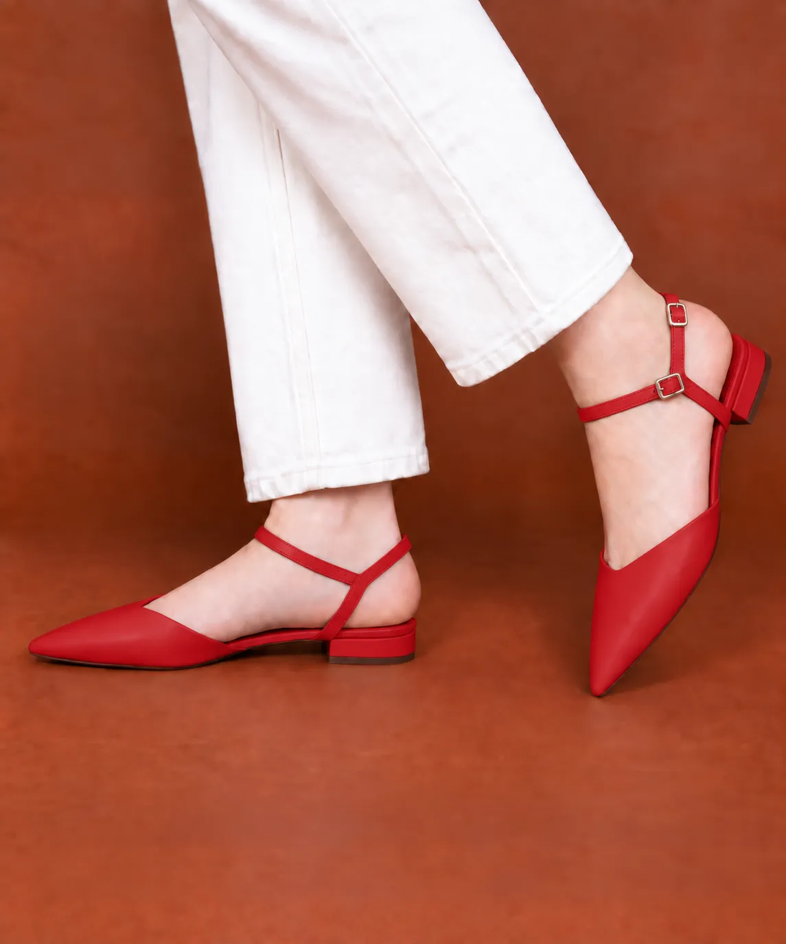 Stilettos taco bajo
