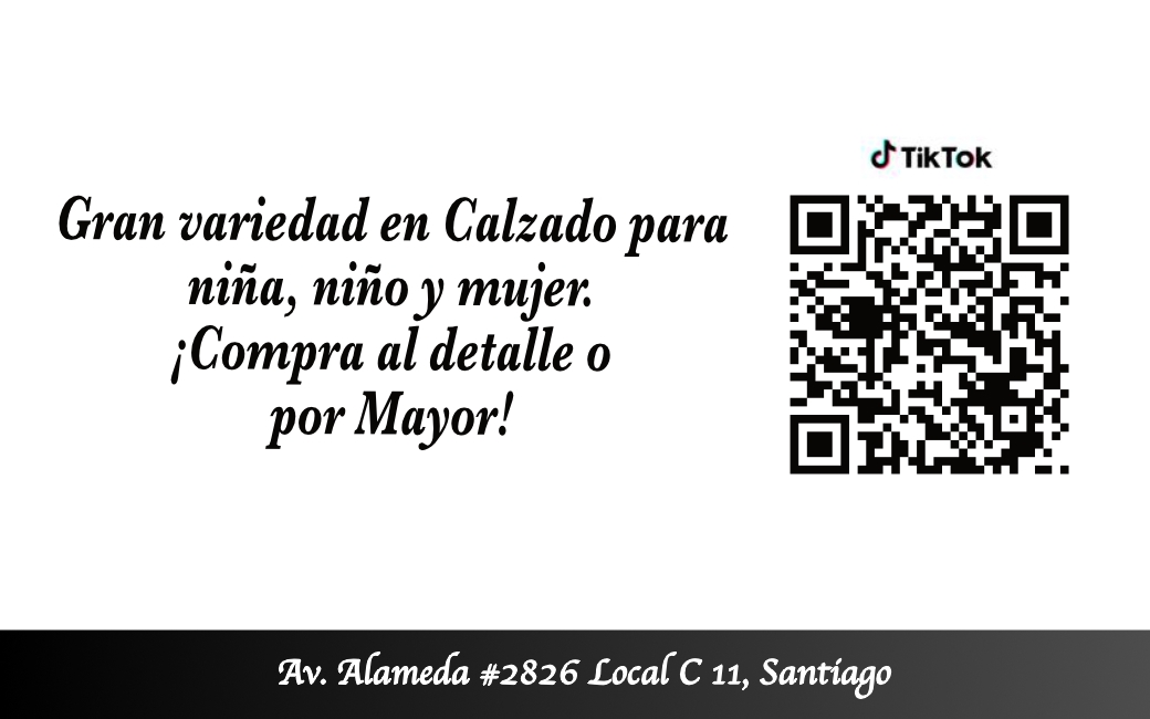 Tarjeta CR Calzados reverso